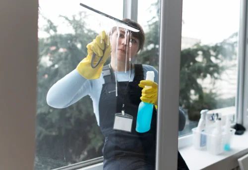 Nettoyage de vitres intérieures et extérieures au Bellay-en-Vexin